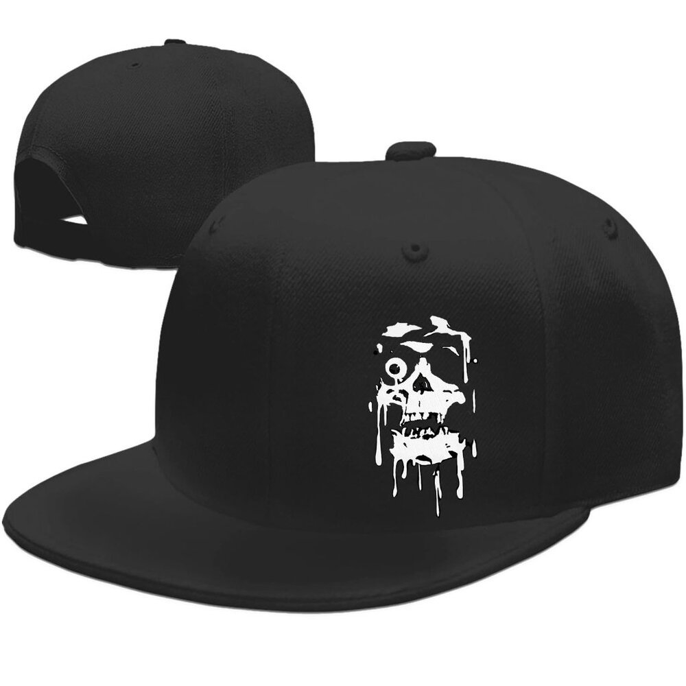 Flat Bill Snapback Baseball Cap Adjustable Unisex… - image 1